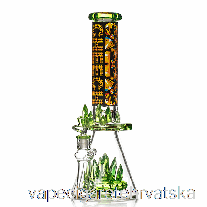 Vape Hrvatska Cheech Glass Just Know We Shining Bling Bling Bong Green